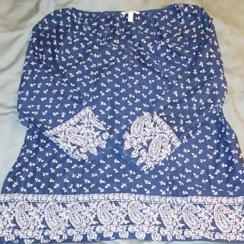 Bass blue shirt